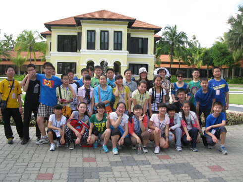 杨凌高新中学新加坡游学第一团（第二天）